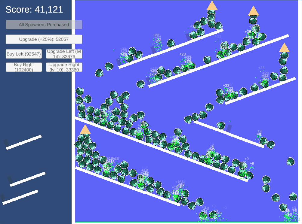 MarbleIdle day 9 - max level at phase 2, needs obstacles.gif